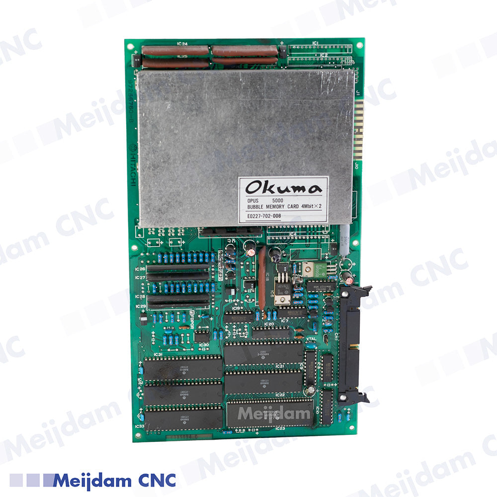 Okuma OPUS 5000 BUBBLE MEMORY CARD 4Mbit X 2 E0227-702-008