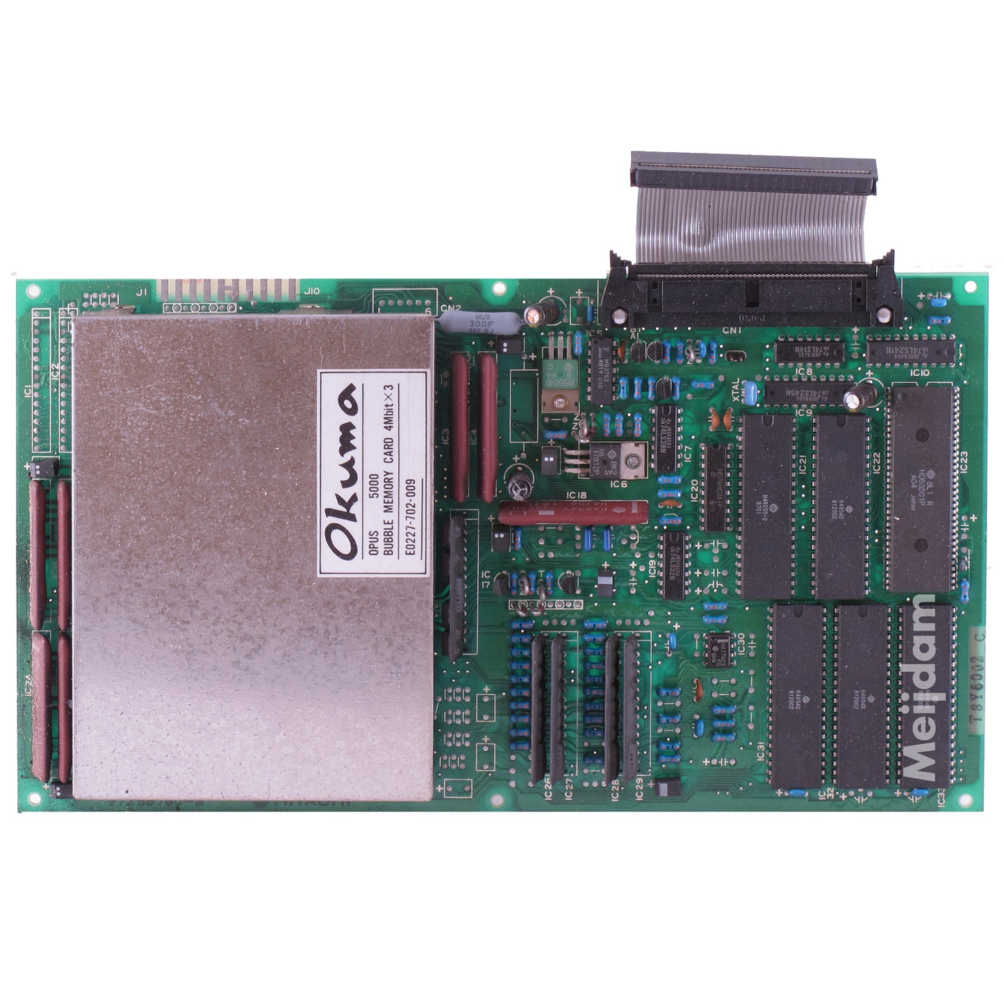 Okuma OPUS 5000 BUBBLE MEMORY CARD 4Mbit X 3 E0227-702-009