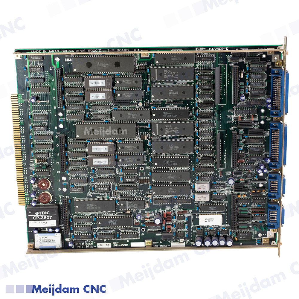 Okuma OPUS 5000II SVPIID-D Board E4809-045-109-D 1911-1533