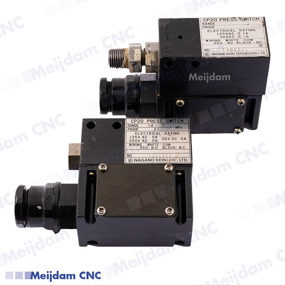 Nagano Keiki CP20 Hydraulic Pressure Switch – 1 Piece
