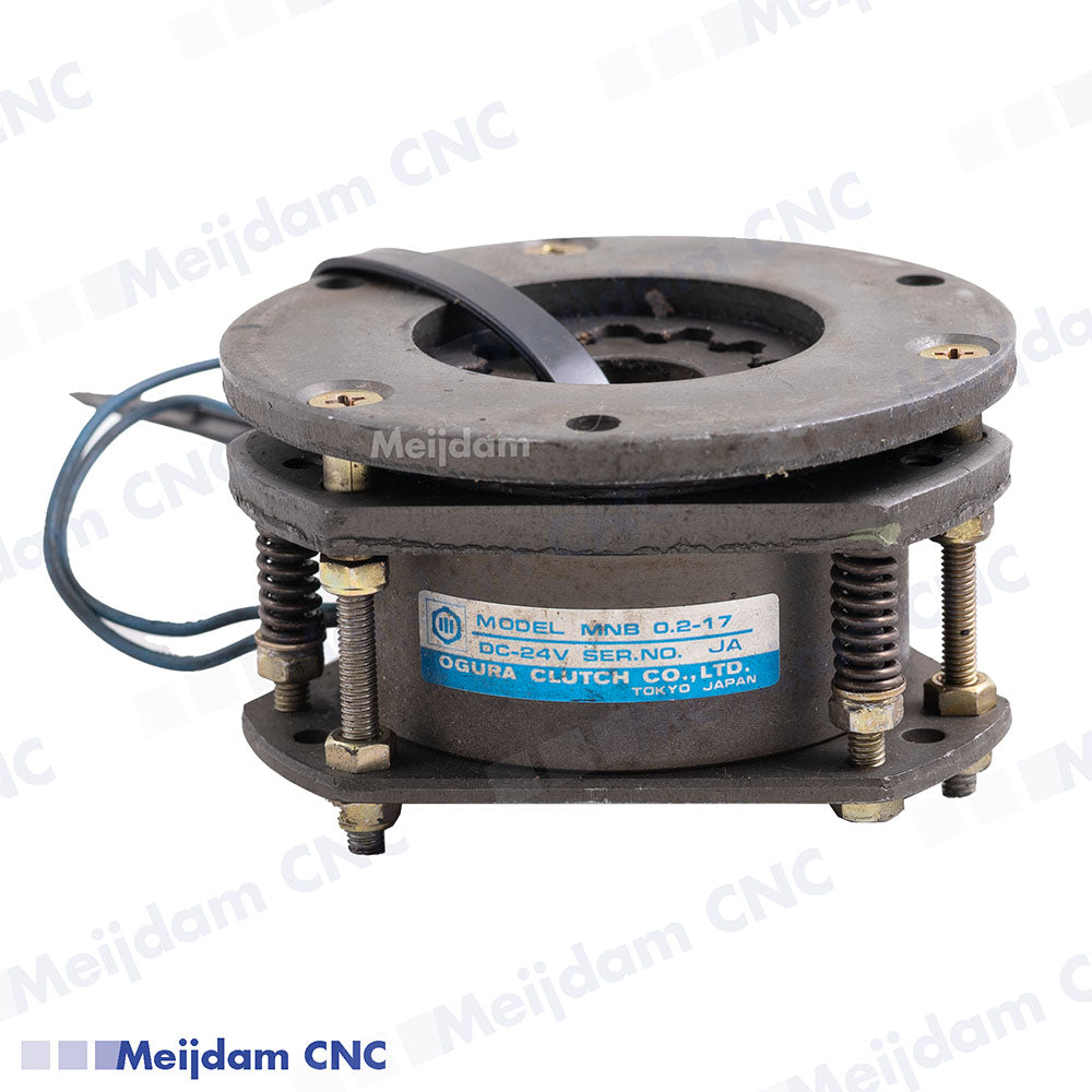 Ogura MNB‑Series Electromagnetic Clutch/Brake – Model 0.2‑17 (24 V DC)
