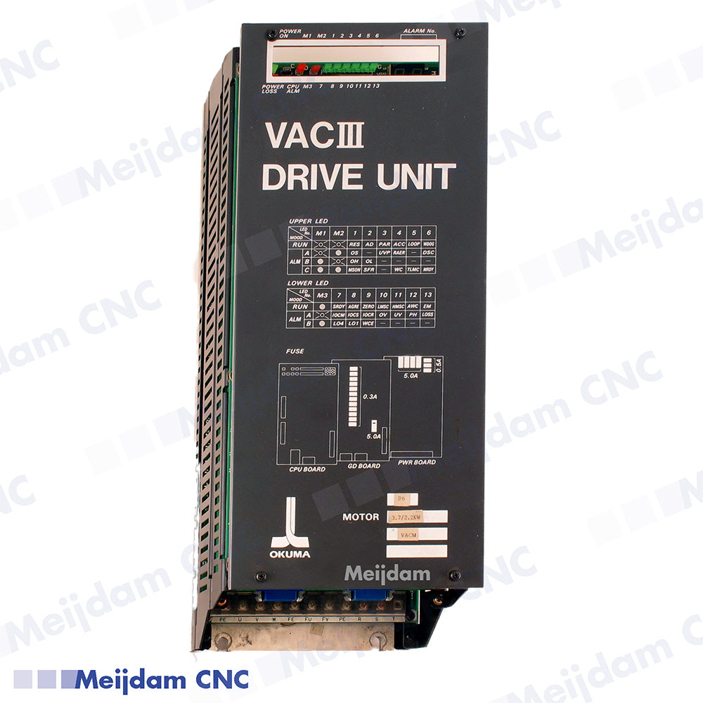 Okuma VAC3 VACIII Drive Unit D6 D-6