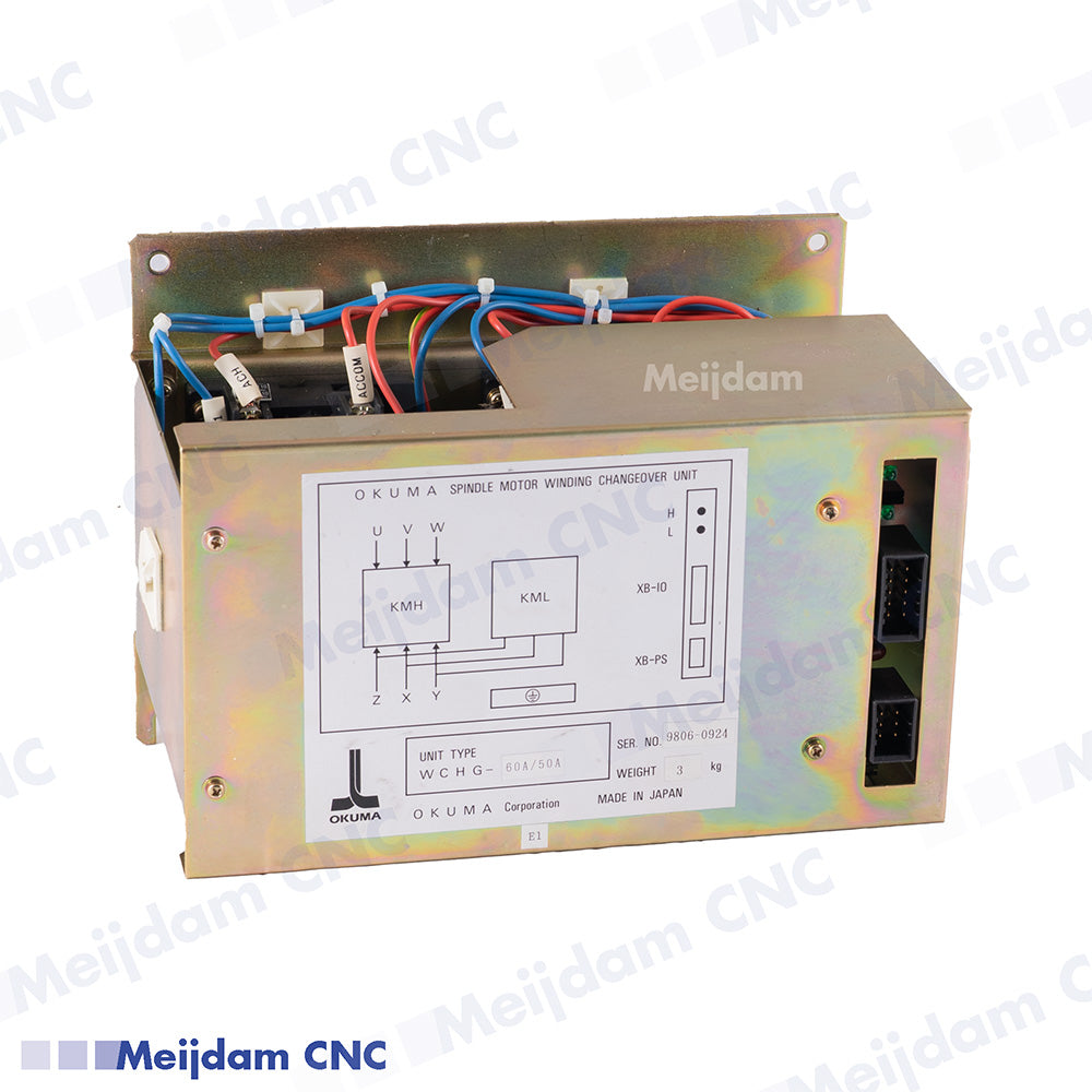 Okuma WCHG-60A/50A Spindle Motor Winding Changeover Unit