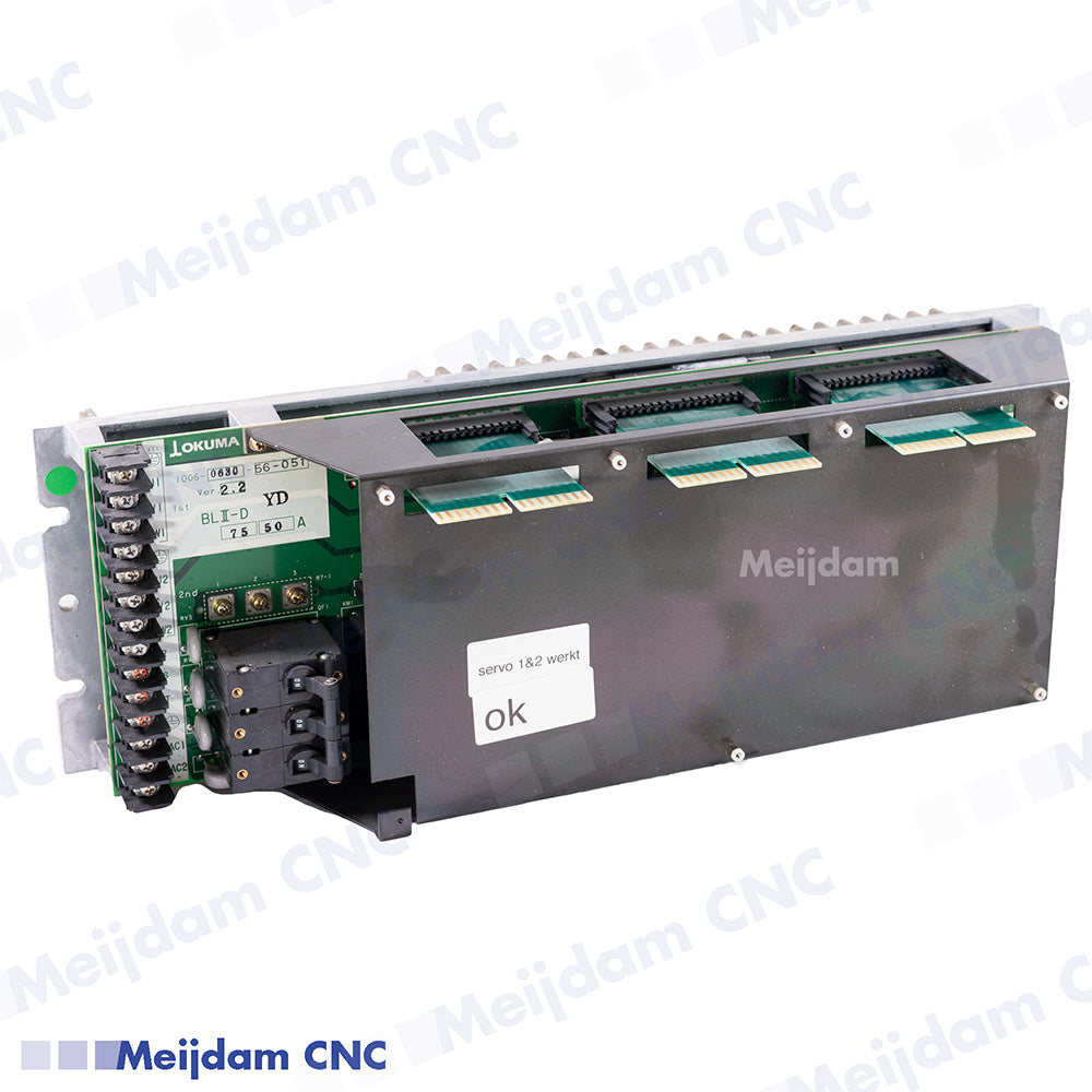 Okuma Dual Axis Drive BLII-D 75A-50A including E4809-770-065-A - BL2D