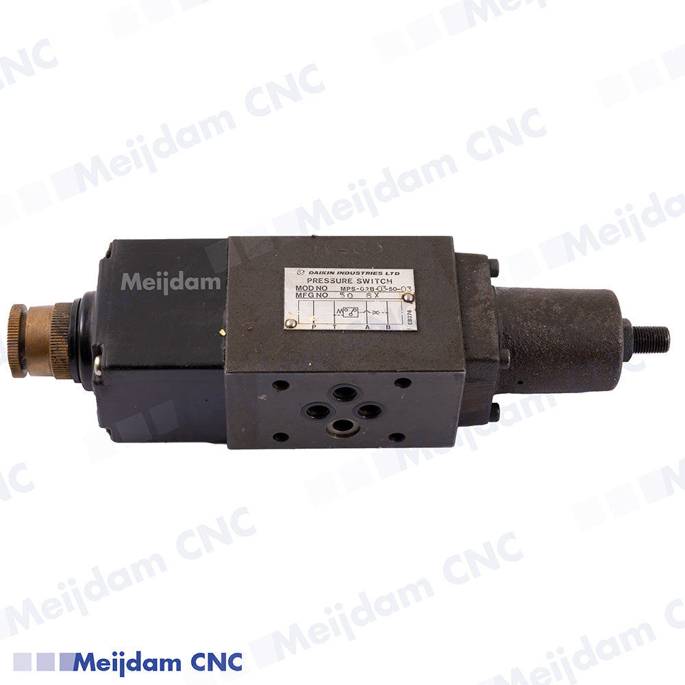 Daikin MPS-02B-03-50-03 Hydraulic Pressure Switch