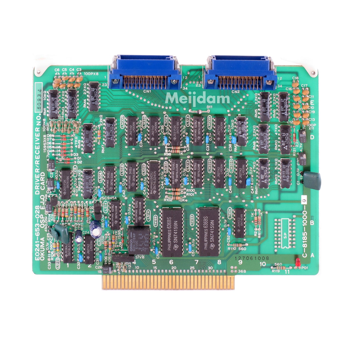 Okuma OSP EIO Card Driver/Receiver E0241-653-028