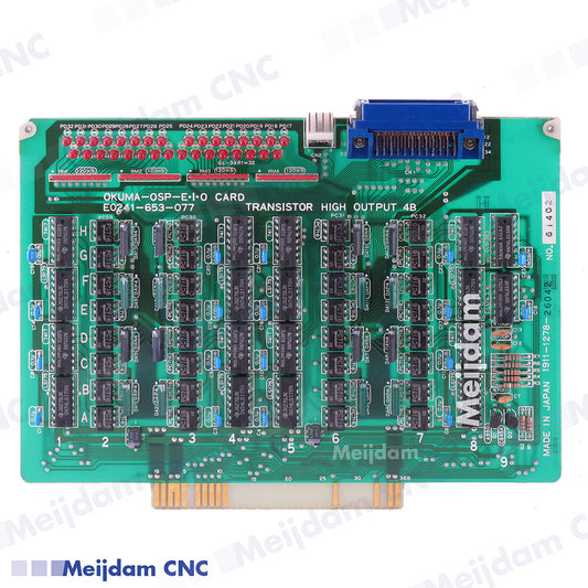 Okuma OSP EIO Card Transistor High Output 4B E0241-653-077 1911-1278