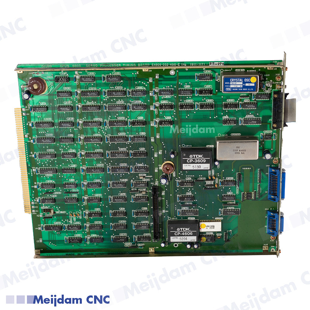 Okuma OPUS 5000 Servo Processer Timing Board E4809-032-496-E 1911-1171