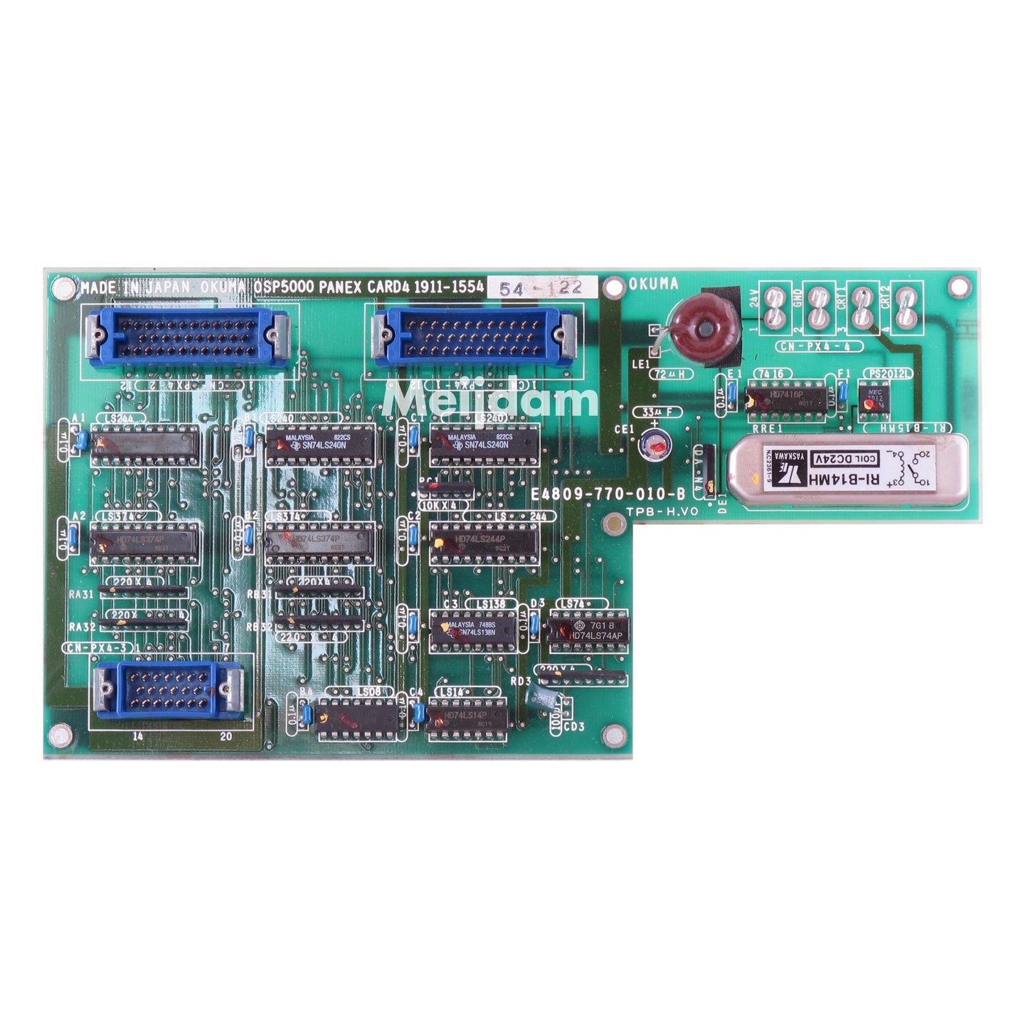 Okuma OSP5000 Panex Card4 E4809-770-010-B 1911-1554