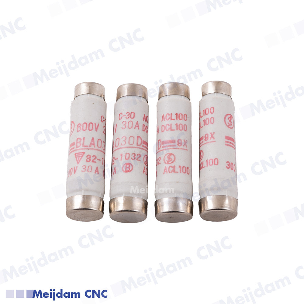 Fuij BLA030D C-30 ACL100 Industrial Fuse 30A 100V AC – 4 Pieces