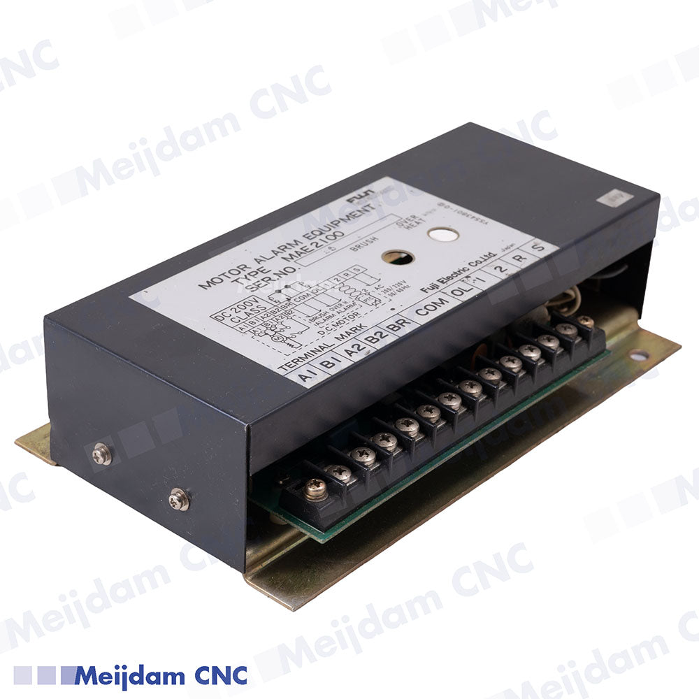 Fuji Electric MAE2100 Motor Alarm Equipment Monitoring Unit