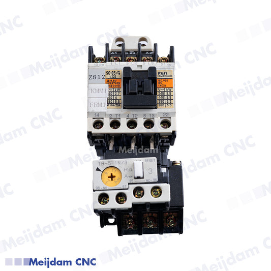 Fuji SC-05-G DC24V Contactor with TR-5-1N-3 Thermal Overlay Relay