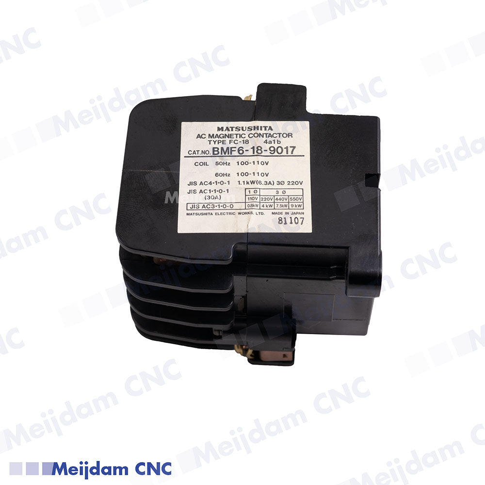 Green Power Magnetic Contactor Type FC-18 100V - Matsushita BMF6-18-9017