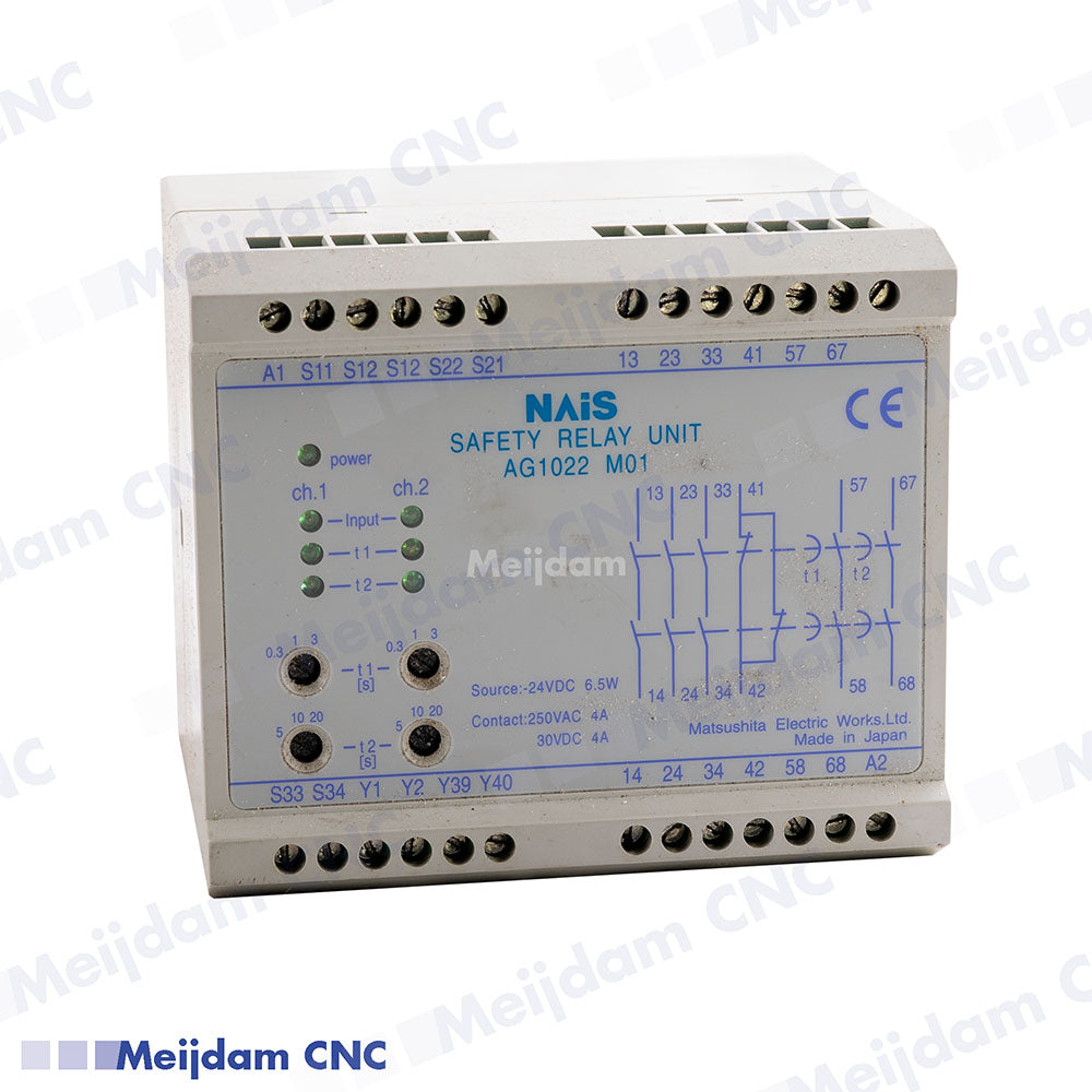NAIS Safety relay unit AG1022 M01