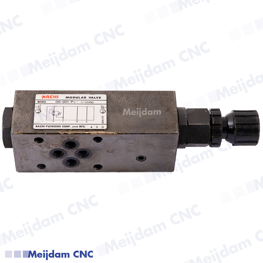 Nachi OG-G01-PC-K-5645D Hydraulic Modular Valve