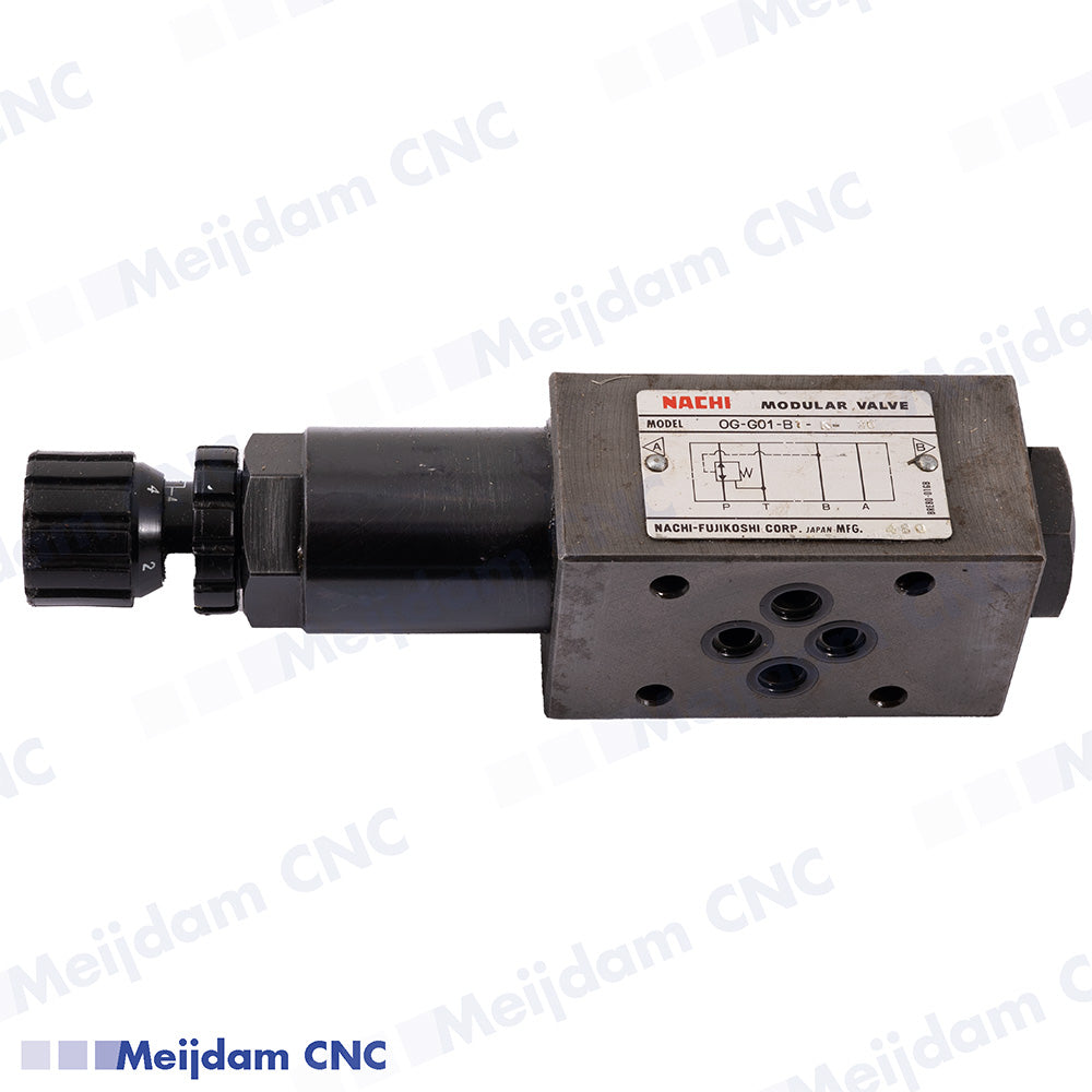 Nachi OG-G01-B1-K-20 Hydraulic Pressure Reducing Modular Stack Valve