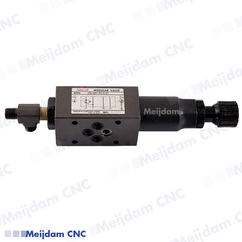 Nachi OG-G01-PC-K-21 Hydraulic Modular Valve