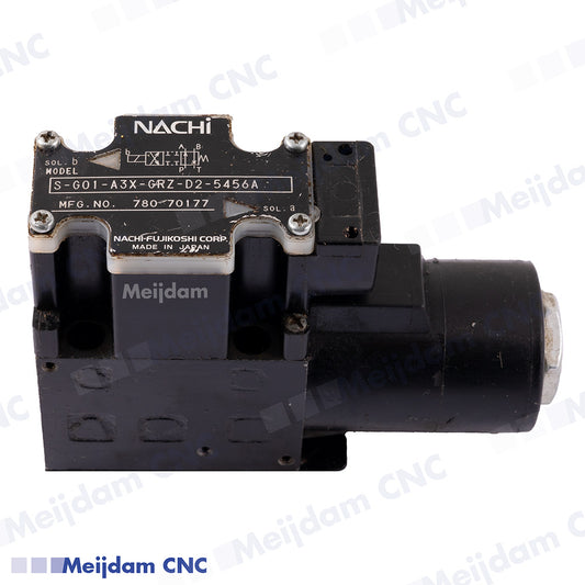 Nachi S-G01-A3X-GRZ-D2-5456A Hydraulic Directional Solenoid Valve