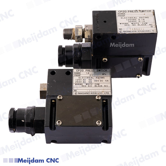 Nagano Keiki CP20 Hydraulic Pressure Switch – 1 Piece