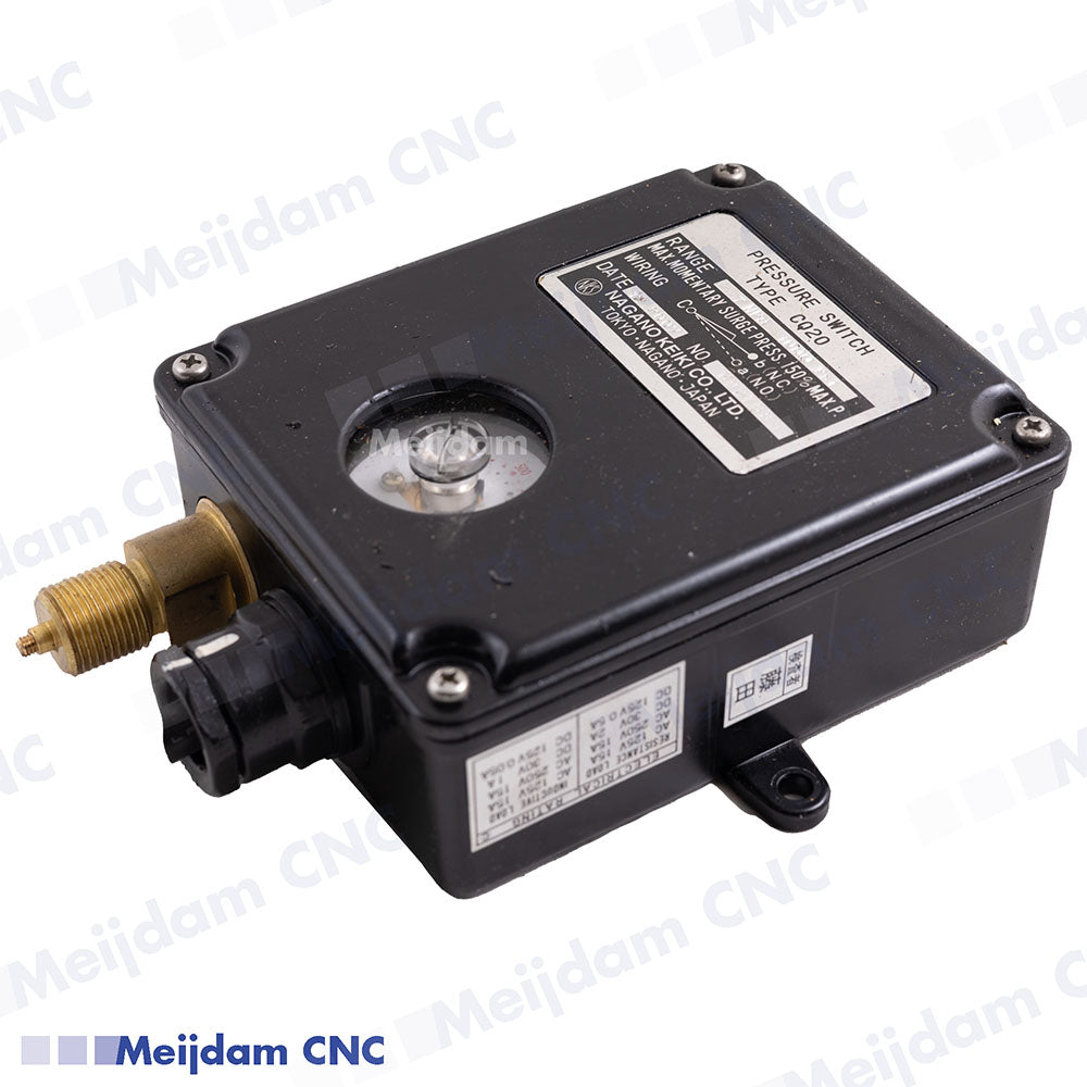 Nagano Keiki CQ20 Industrial Pressure Switch