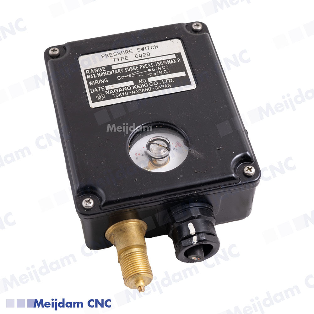 Nagano Keiki CQ20 Industrial Pressure Switch