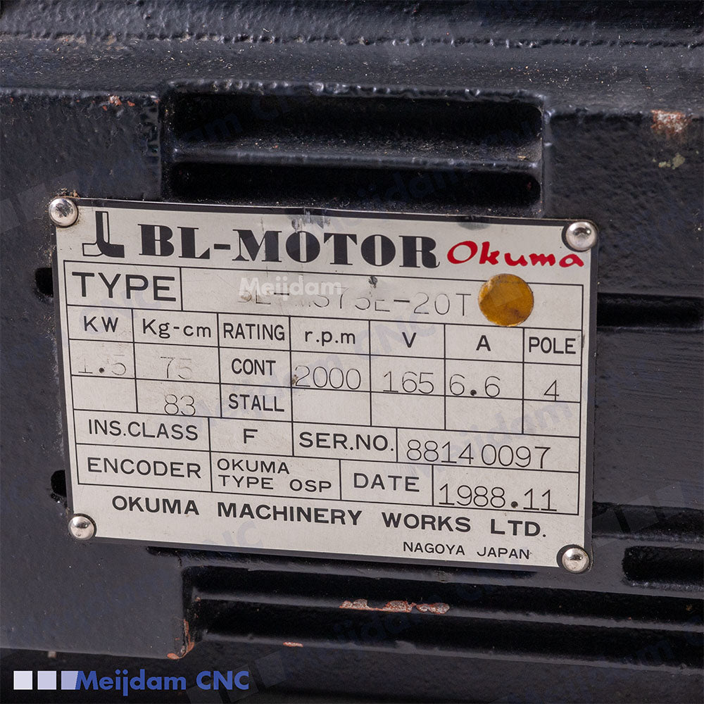 Okuma BL-Motor BL-MS75E-20T