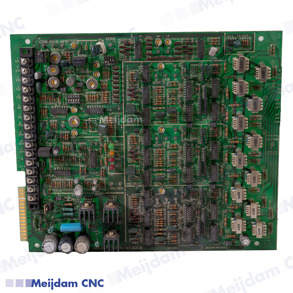 Okuma E4809-747-005-E PPS-60C Servo Drive PCB Board