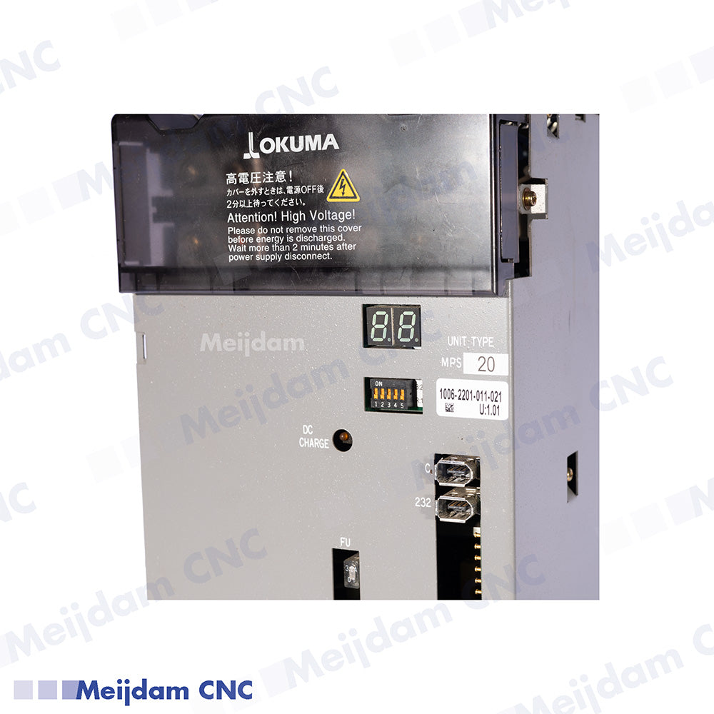 OKUMA MPS20 POWER SUPPLY DRIVE 動作保証 Okuma MPS20 Power Supply Unit (1006-2201) – Meijdam CNC