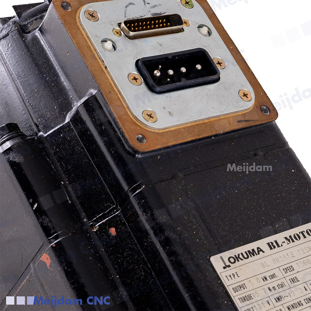 Okuma BL-MH151E-12SN AC Servo Motor with ABS-FB-D2048 Encoder (E4809-436-041)