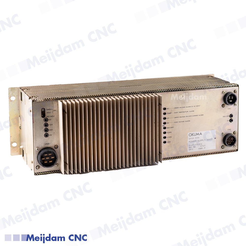 Okuma Power Supply E0451-521-016 for OPUS 5000 / 5000T Systems