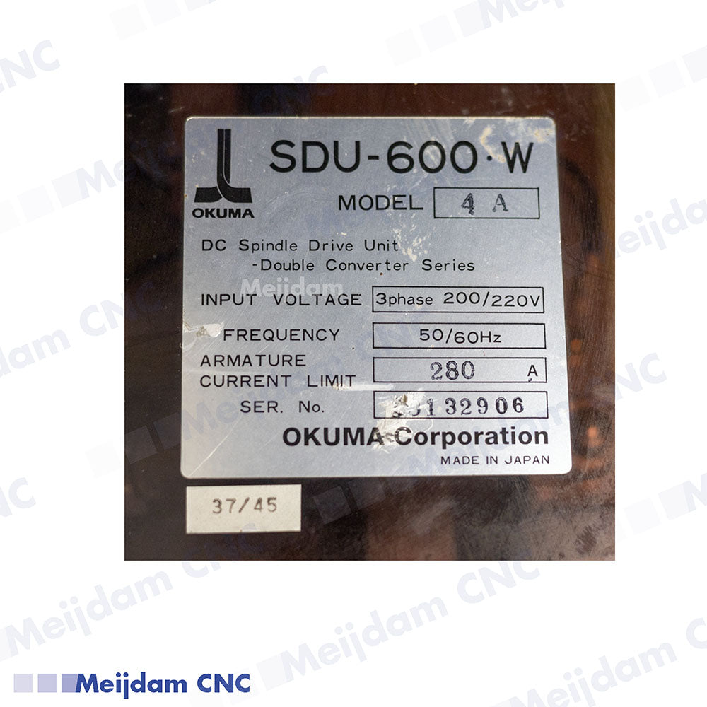 Okuma SDU-600W 4A Spindle Drive Unit | Refurbished
