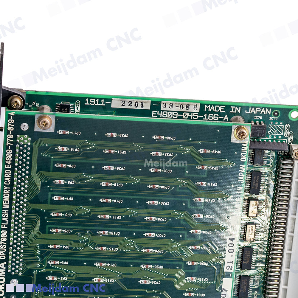 Okuma OPUS7000 Board Set E4809-045-166-A incl. E4809-770-078-A & E4809-770-079-A
