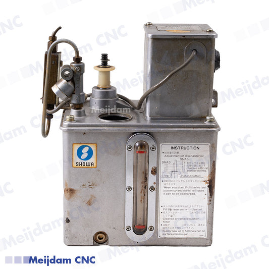 SHOWA SMA3 Lubrication Pump Unit 2L Reservoir 100V CNC Oiler System