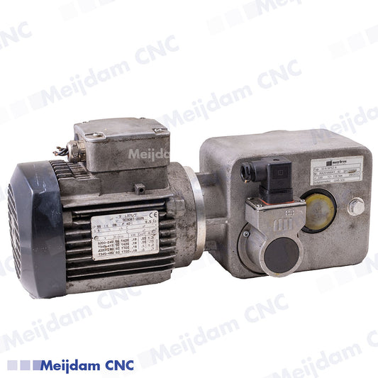 Soltec LS71/T Motor with Mayfran SP52-4 Speed Reducer Gearbox 32.6 Ratio Industrial Drive Unit