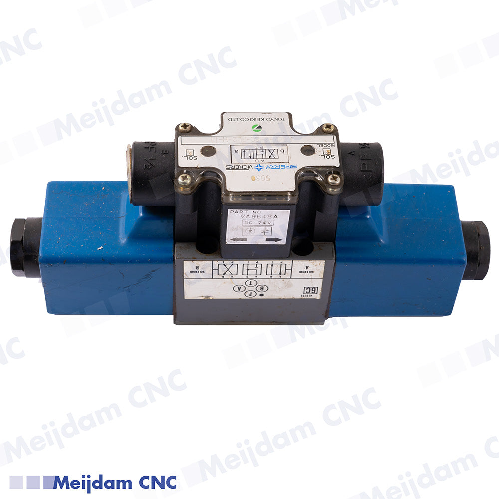Sperry Vickers Tokyo Keiki DG4L-3-6C-PL2-H-11 Hydraulic Directional Control Valve