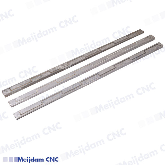 3x Tapered Gib Strip 720 mm x 26.7 mm (14.5–7.5 mm) Okuma Machine Slide Guide