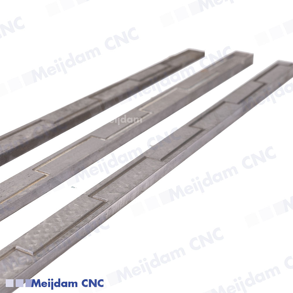 3x Tapered Gib Strip 720 mm x 26.7 mm (14.5–7.5 mm) Okuma Machine Slide Guide